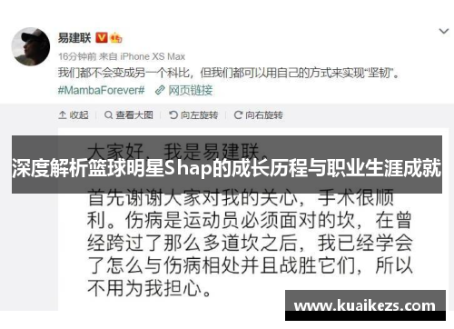 深度解析篮球明星Shap的成长历程与职业生涯成就